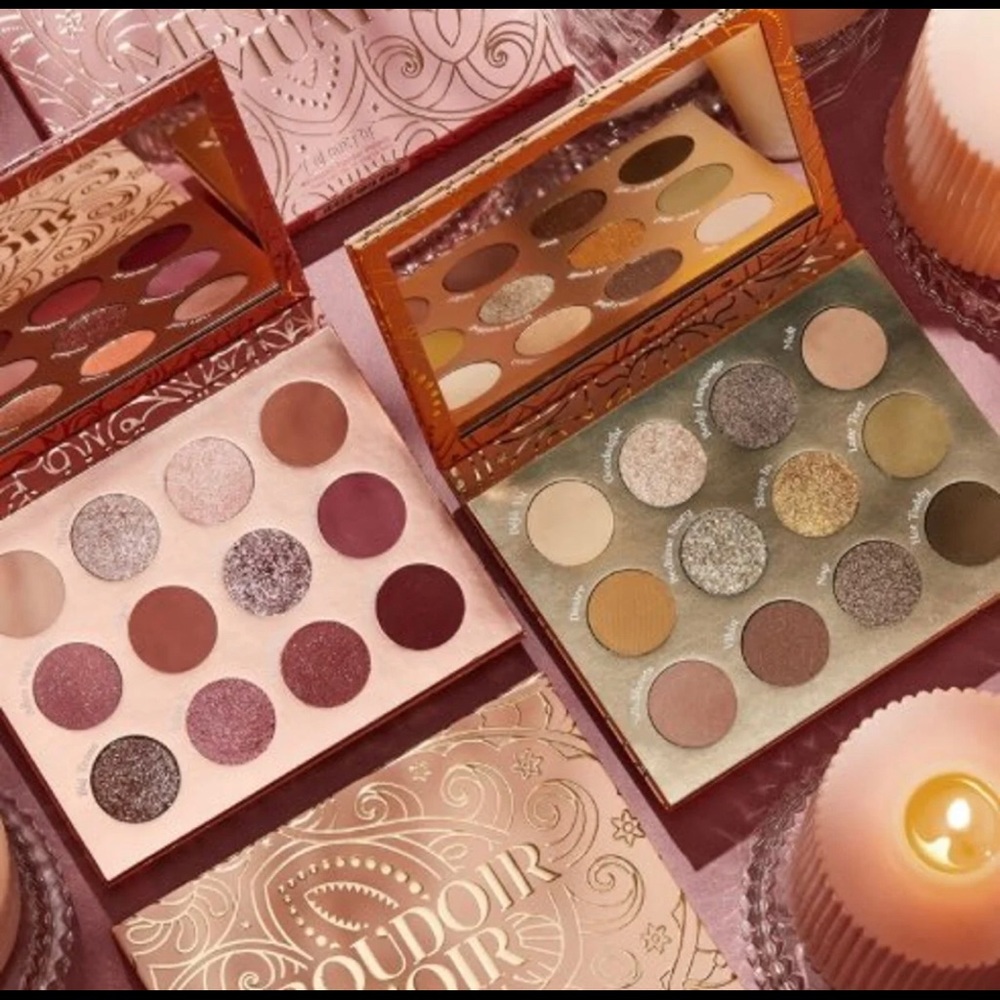 Colourpop Menage A Muah & Boudior Noir Palette